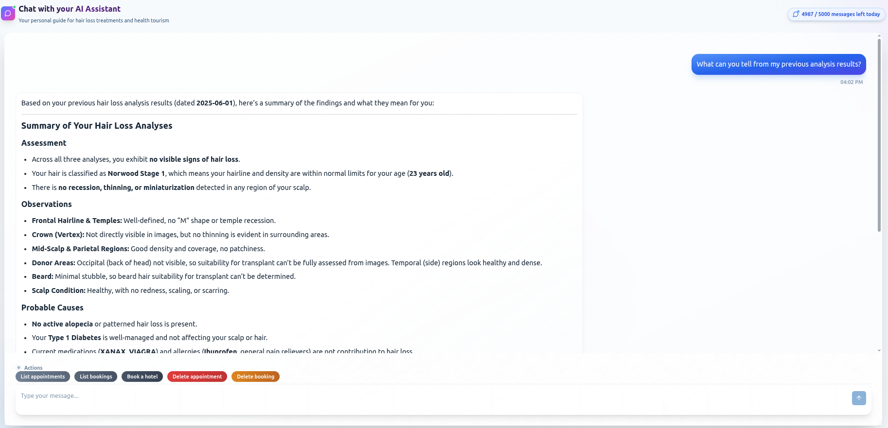 AI Chatbot Assistant - Screenshot 1