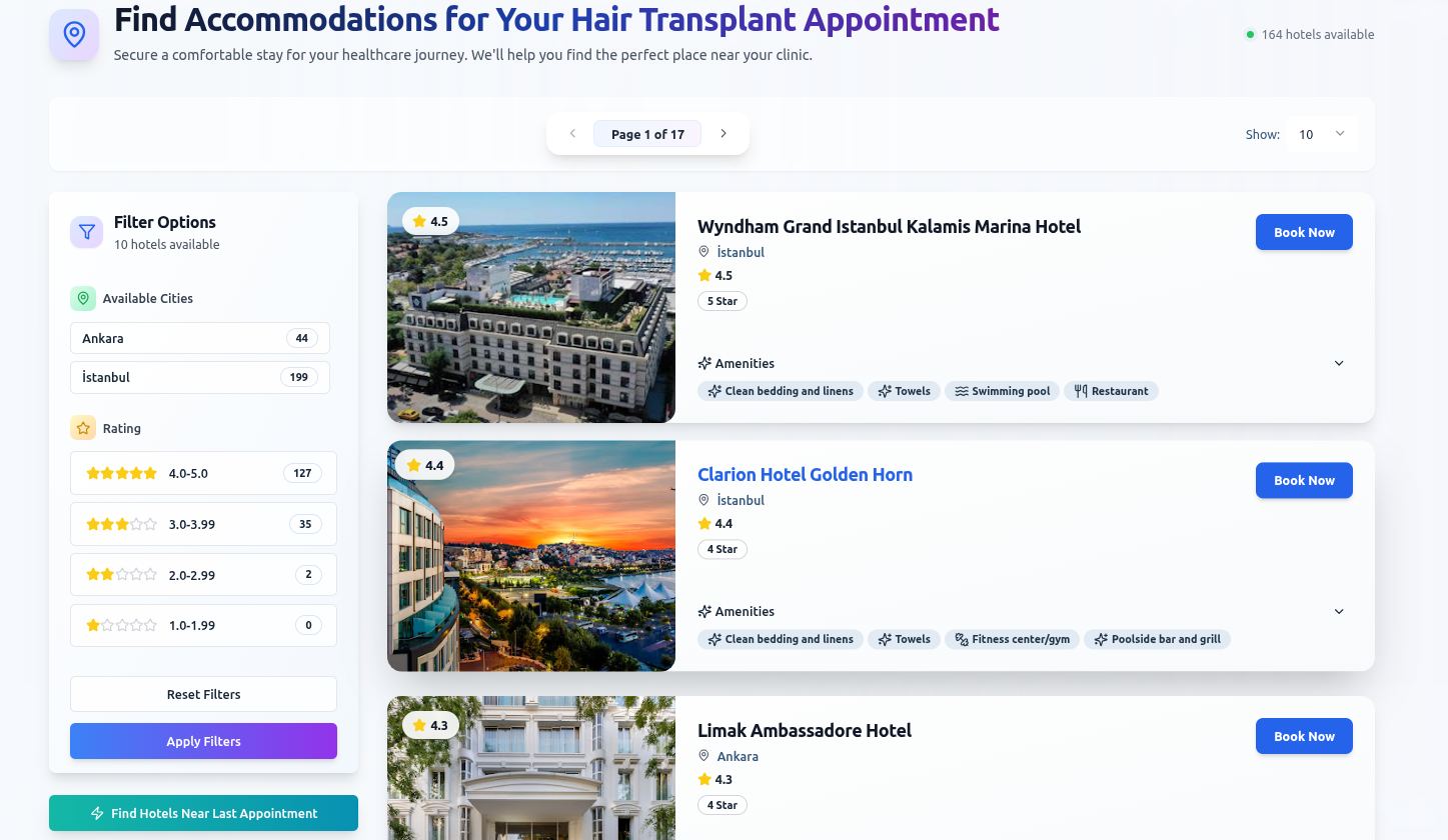 Hotel Booking and Nearby Hotels - Screenshot 1