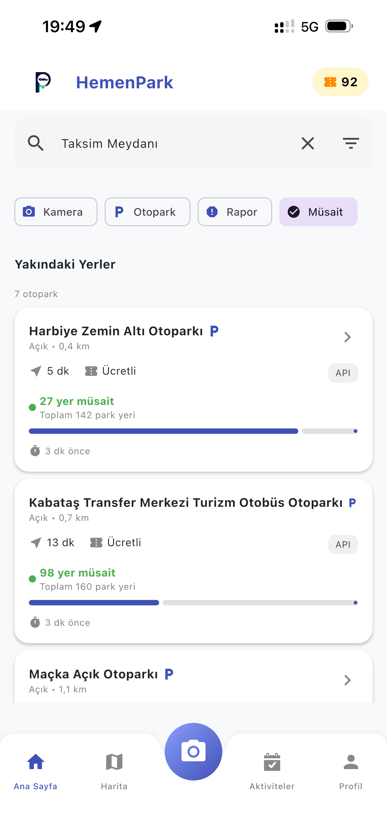 HemenPark List