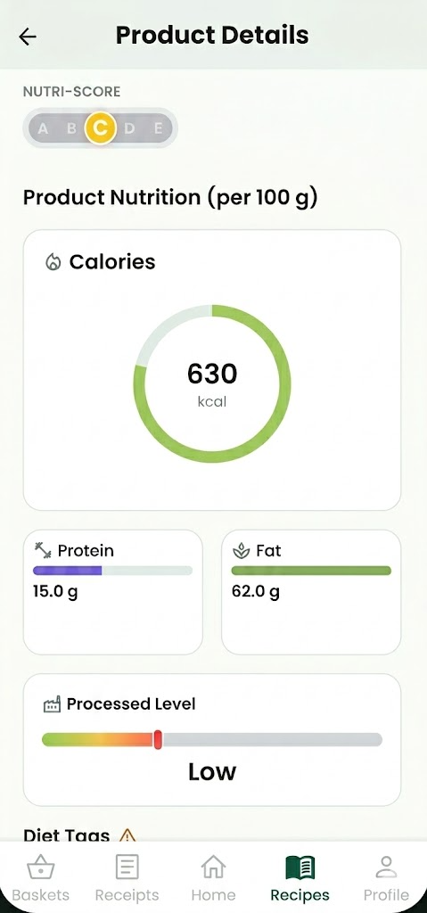 Sepetly app screenshot